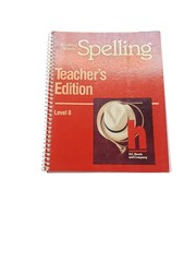 Teacher Edition Working in Words Spelling Level H Grade 8 Homeschool