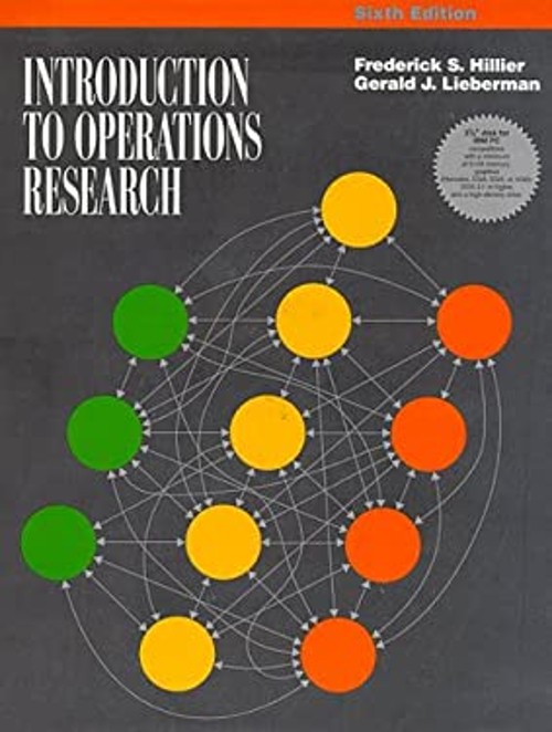 Introduction to Operations Research Gerald J., Hillier, Frederick