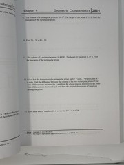 Arithmetic IV Geometric Characteristics Part II MTGK Grade 5