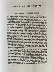 The Essence of Christianity: C. Ullman. 1860. Paperback Reprint from 2008.