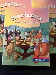 Horizons Learing To Read Level A Teachers Guide With 3 Level A Workbook 1 Books