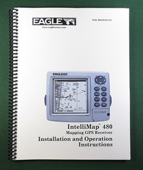 Eagle IntelliMap 480 Instruction Manual: 128 Pages & Protective Covers!