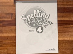 Abeka Language Arts 4 Homeschool BUNDLE