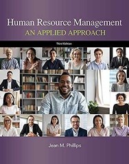 Human Resource Management: An – Loose Leaf, by Phillips Jean M. – Acceptable