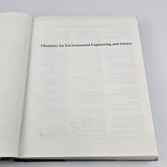 Chemistry for Environmental Engineering and Science