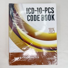 ICD-10-PCS Code Book 2025 Paperback by AHiMA NEW