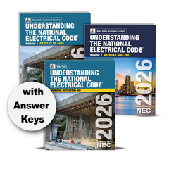2026 Mike Holt Understanding the NEC Book Package with Answer/Keys