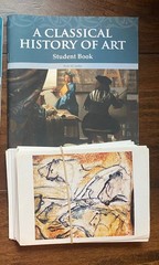 A Classical History of Art Student Book with cards Memoria Press