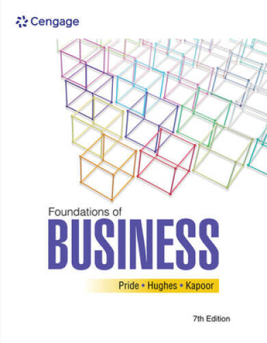 Foundations of Business – Paperback By Pride, William M – VERY GOOD