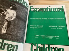 Exceptional Children Survey to Special Education by Michael Orlansky 1980