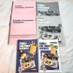 ABEKA Home Economics Family Consumer Sciences Textbook Curriculum Set–Cooking