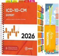 Upgraded Index Tabs for AAPC Version ICD-10-CM Expert 2026 the Complete Official