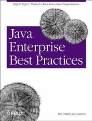 Java Enterprise Best – Paperback, by Authors O’Reilly Java – Acceptable n