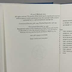 V RARE- The Golden Star J Michaud PhD Blue HC Nomad Press Mysticism Occult 2021