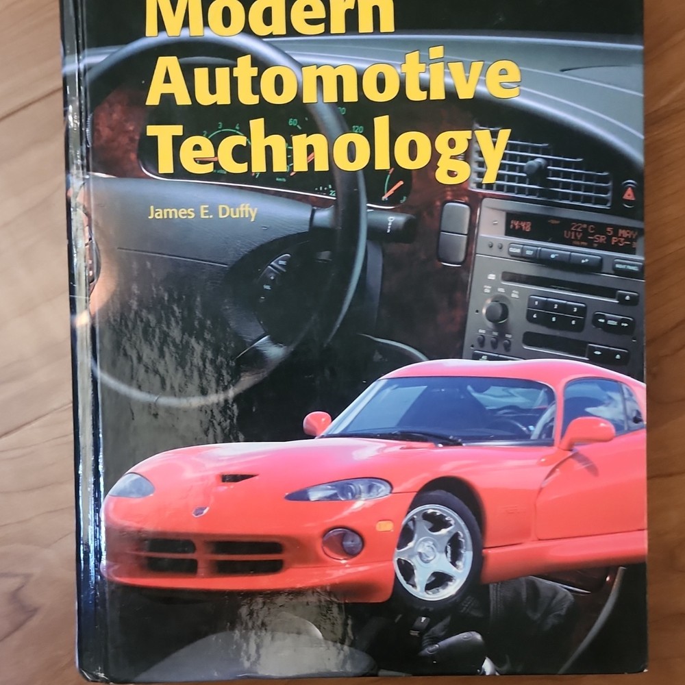 Modern Automotive Technology James E. Duffy ASE Certified Hardcover Textbook