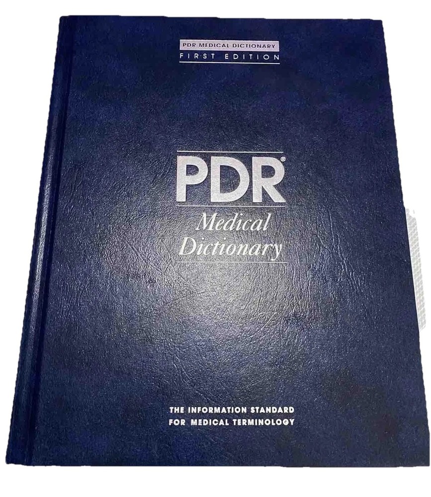 Medical Dictionary PDR Information Terminology 1st Reference
