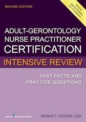 Adult-Gerontology Nurse Practitioner – Paperback, by Codina Leik MSN – Very Good