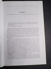 Monte Carlo Statistical Methods By Robert & Casella Hardcover VG nice textblock