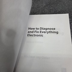 How to Diagnose and Fix Everything Electronic, Second Edition – VERY GOOD