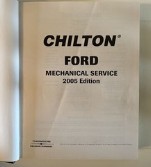 Chilton Ford Mechanical Service/Repair Guide 2005 Edition #26719 2001-05 Models