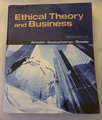 Ethical Theory and Business 9th Ed Textbook Paperback Arnold Beauchamp