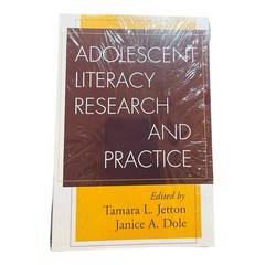 ADOLESCENT LITERACY RESEARCH AND PRACTICE (SOLVING By Jetton Tamara L. Mint
