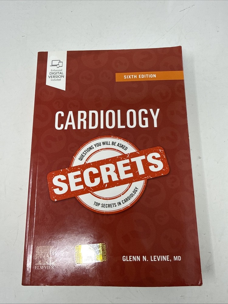 Cardiology Secrets 2023 Sixth Edition Elsevier Medical Textbook