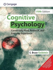 Cognitive Psychology by E. Bruce Goldstein Paperback