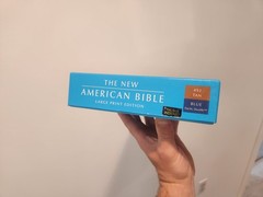 The New American Bible Large Print Edition Oxford University Press 12 Point Type
