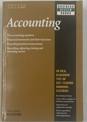 Barron’s Business Review Ser.: Accounting by Peter J. Eisen Textbook
