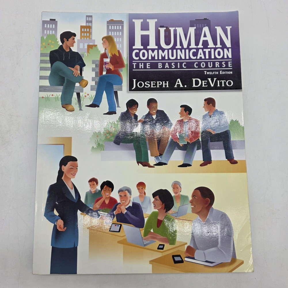 Human Communication The Basic Course 12th Ed Joseph DeVito Pearson PB Multicolor