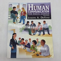 Human Communication The Basic Course 12th Ed Joseph DeVito Pearson PB Multicolor