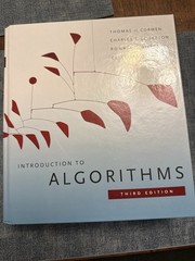 Introduction to Algorithms, Third Edition