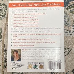 First Grade Math with Confidence Student Workbook Kate Snow PB