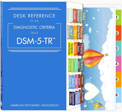 Index Tabs for DSM-5-TR Desk Reference – 28 Color-Coded Laminated Tabs