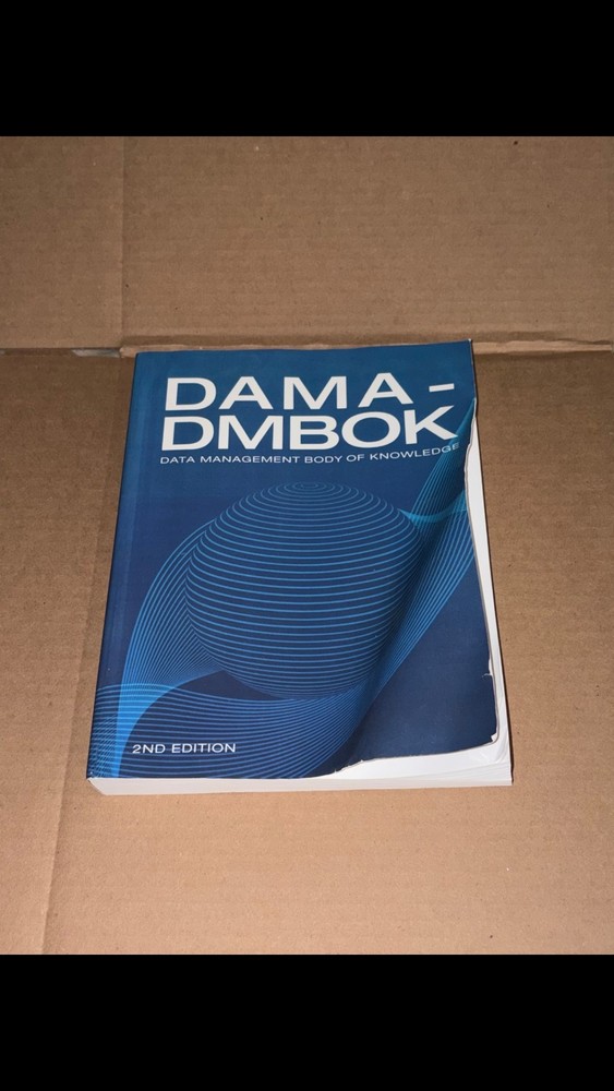 DAMA-DMBOK Data Management Paperback 2nd Ed Technics Publications
