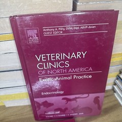 Lot Of 5 Veterinary Clinics Of North America: Exotic Animal Practice Hardcover