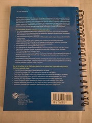Publication Manual of the American Psychological Association