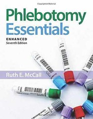 Phlebotomy Essentials, Enhanced Edition – Paperback, by McCall Ruth E. – Good