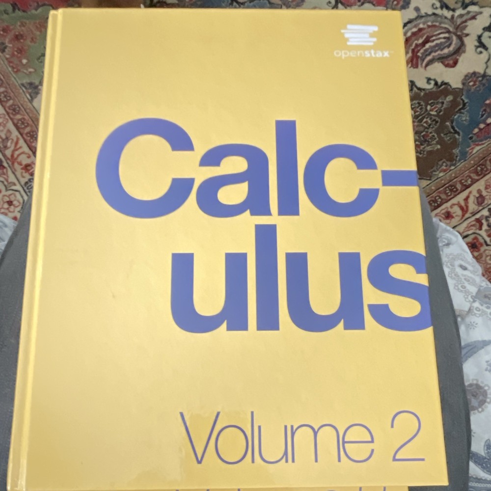 OpenStax Calculus Volume 2 Hardcover Textbook 2016 Advanced Calculus