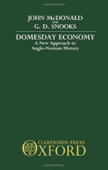 Domesday Economy: A New Approach to Anglo-Norman History – McDonald, John