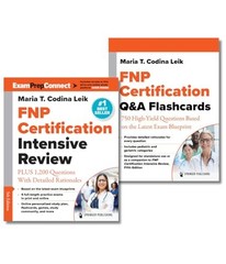FNP Certification Intensive Review and Q&A Flashcards Set by Maria Codina