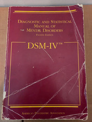 DSM-IV Diagnostic & Statistical Manual of Mental Disorders 4th Edition (BK1)