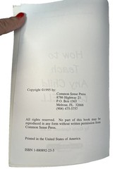How to Teach Any Child to SPELL by Gayle Graham M.Ed.~1995 Common Sense PB~V2 05