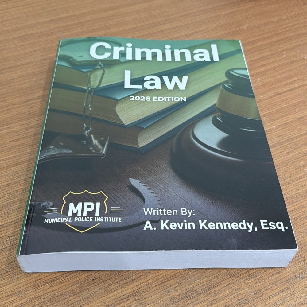 Criminal Law 2026 Edition Municipal Police Institute (MPI) – UNUSED