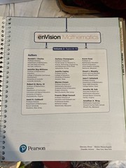 enVision Mathematics Common Core Teacher’s Edition Grade 1 Vol 2 Spiral