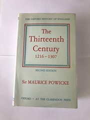 The Thirteenth Century 1216-1307: 4 (Oxford … by Powicke, Sir Maurice Hardback