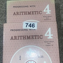 Rod and Staff Arithmetic Grade 4 Teacher’s Manuals Parts 1 & 2
