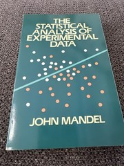 Dover Books: Statistical Analysis of Experimental Data by John Mandel