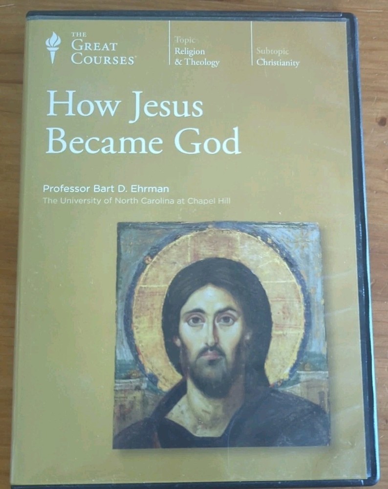 The Great Courses: How Jesus Became God by Bart D. Ehrman (2014, 4-DVD Set)